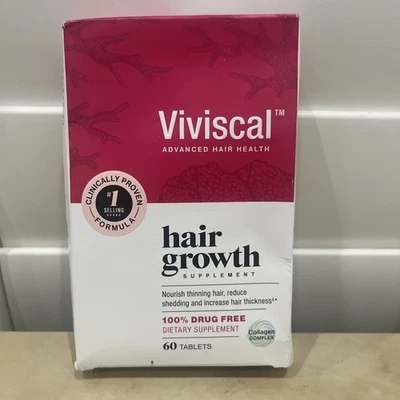 Suplementos para el crecimiento del cabello Viviscal 60 unidades para mujeres crecer cabello más grueso y lleno 07/2027 Foto 1 de 3