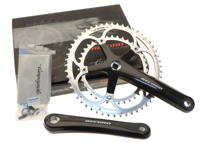 Campagnolo Record Carbon Crankset 10 Speed 53/39T 170mm '03 Square Taper NOS NEW - Image 1 of 4