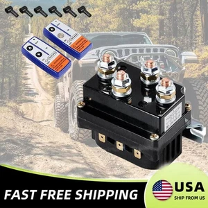 12V 500A Winch Solenoid Relay Controller Contactor 12000 LBS for Warn Badlands - Picture 1 of 15