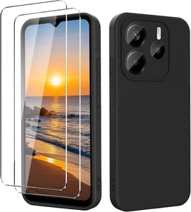 Coque Etui Housse + Verre Trempé pour Xiaomi Redmi Note 14 13 12 Pro Plus 12S 11 - Photo 1 sur 10