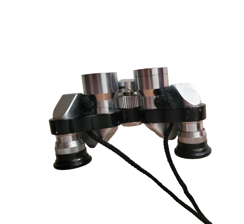 Vintage Kenkos miniature binoculars mid 20th century 6×15 field 7 coated lenz - Image 1 of 4