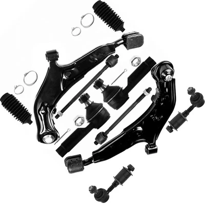 [10pcs] For 95-99 Nissan Maxima Lower Control Arm Tie Rod Sway Bar Rack Bellow - Image 1 of 4