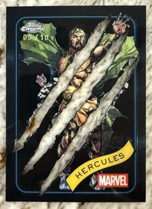 🔥2025 Topps Chrome Marvel Hercules Clawed Black Refractor /10 #163 SPP Rare - Picture 1 of 10