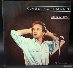Klaus Hoffmann - Wenn Ich Sing' (Vinyl) Doppel-LP, gebraucht - Bild 1 von 3