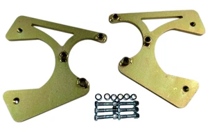 GM Camaro Chevelle Nova Rear 10/12 Bolt Disc Brake Caliper Brackets w/ hardware - Bild 1 von 1