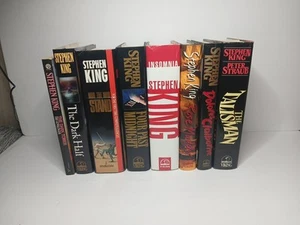 Lot Of 8 Stephen King 7 Hardcover Books 7 True 1sts The Stand Dark Half First Ed - Picture 1 of 24