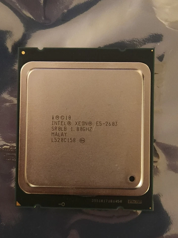Intel Xeon E5-2603 1.8GHz Quad-Core (CM8062100856501) Processor SR0LB CPU - Image 1 of 1