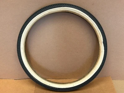 Schwinn Sting Ray Gripper Slik White Wall S7 Fair Lady Rear Tire 20x1 3/4" Used - Image 1 of 4