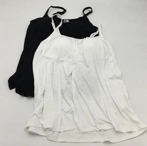 32 Degrees Cool Womens 2-Pack Lightweight Top Cami, Black/White, Large - Picture 1 of 1