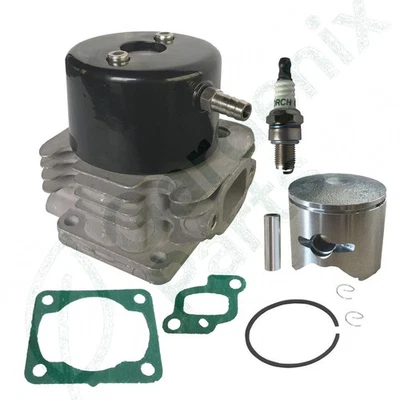 Cylinder Kit 34mm Plus Water-Cooled Jacket For ZENOAH G260PUM RC Boat Engine - Image 1 of 2