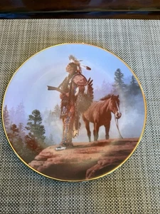 Piastra Riflettente Solenne Gli Ultimi Guerrieri Collezione Chuck Ren Hamilton #1591B - Foto 1 di 6