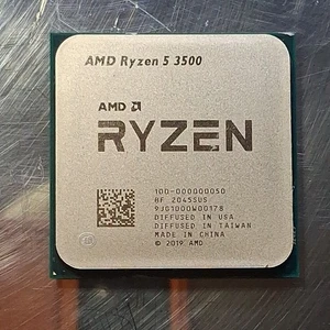 AMD Ryzen 5 3500 3.60GHz 6 Core 100-000000050 AM4 -Good Used Pull -CPU ONLY - Afbeelding 1 van 2