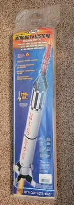 Estes Mercury Red Stone Flying Model Rocket Kit #1921 NISP - Image 1 of 3