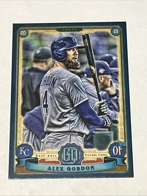 Alex Gordon 2019 Topps Gypsy Queen Blue #15 /250 Kansas City Royals - Image 1 of 3