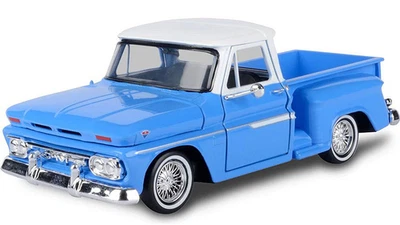 MOTOR MAX, GMC C1000 Fenderside del 1633 blu, 1/24,  MMX79035BLEU - Immagine 1 di 2