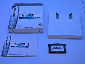Final Fantasy 1 und 2 Dawn of Souls Nintendo Game Boy Advance 2004 CIB - Bild 1 von 7