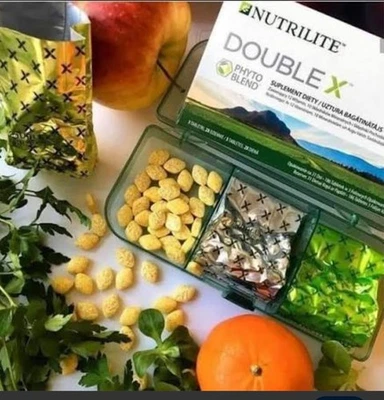 Nutrilite Double X Fitonutriente 31 días Producto MultiVitamínico Nueva Fórmula Mejorada Foto 1 de 4