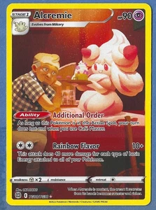 Pokémon Brilliant Stars Entrenador Galería Arte Completo Holo Tarjeta TG08/TG30 Alcremie - Imagen 1 de 2