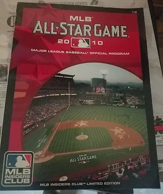 2010 MLB ALL STAR PROGRAM LIMITED EXCLUSIVE GAMEDAY STADIUM EDITION ORTIZ PUJOLS - Image 1 of 2