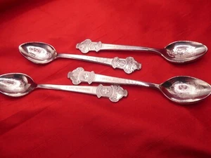 ROLEX LUCERNE TEASPOONS X FOUR (4) BUCHERER of SWITZERLAND - Picture 1 of 7