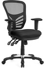 Ergonomic Office Chair, 330LBS Mesh Chair with Adjustable Armrests & Backrest