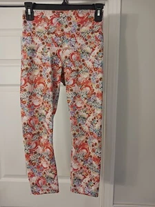 Lululemon 21" Leggings Flowabunga Gr. 6 Luxtreme Floral Roll Down Wunder Under - Bild 1 von 5