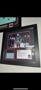 Jon Jones Signed Photo And Canvas Number 5/15 **SUPER RARE** - Picture 1 of 2