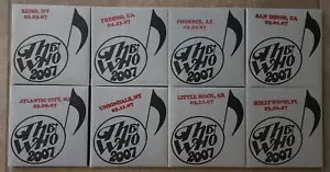 The WHO Official Release 8 X 2 CD SET= 16 cds LIVE IN USA 2007 MINT Out Of Print - Picture 1 of 1