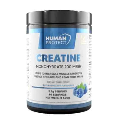 Human Protect Creatine Monohydrate 500g in 5 Geschmackrichtungen - Bild 1 von 4