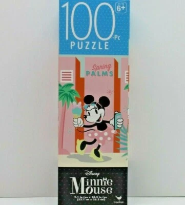 Rompecabezas 100 Piezas Minnie Mouse Disney 9 X 10 Foto 1 de 4