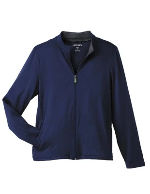 Dignity Health Jockey - Chaqueta polar para mujer con cremallera, 2x, nueva, azul marino Foto 1 de 3