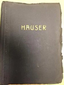 Operator Maintenance Manual for the Henri Hauser 4B Jig Boring Machine ~Original - Picture 1 of 1