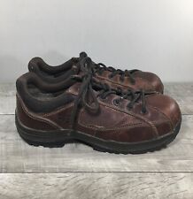 Dr. Martens Doc 10854 Industrial Chunky Brown Leather Mens Shoes Size UK 8 US 9