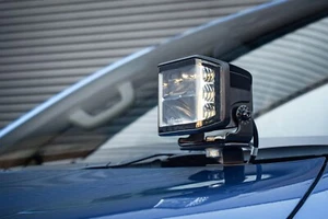 STEALTH LED TWIN 4" DARK FORCE LED BONNET LIGHT FOR TOYOTA HILUX REVO MK8 15-20 - Afbeelding 1 van 9