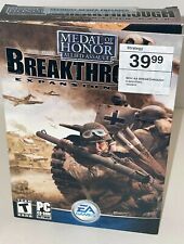 Medal of Honor  Allied Assault Breakthrough PC 2003 NTSC Medium Box NEW Sealed