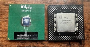 Intel Pentium III 800Mhz SL4MB, intel pentium mmx SL23V - No Tests! - Picture 1 of 11