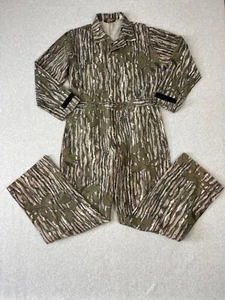 Vintage Walls Coveralls Mens M Realtree Camo Hunting Canvas Lightweight Made USA - Picture 1 of 12