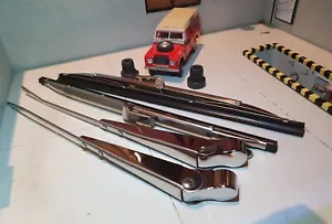 Land Rover Wiper Arm & Blade Set Bayonet Push Fit Series 3 Later Stainless - Picture 1 of 6