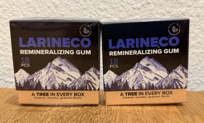 Larineco Remineralizing Gum with Nano Hydroxyapatite & 18 Count (Pack of 2)  - Image 1 of 2