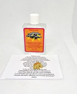 DESTROY EVERYTHING PERFUME PHEROMONES / ARRASA CON TODO LIMPIAS DESPOJOS ELIMINA - Picture 1 of 4