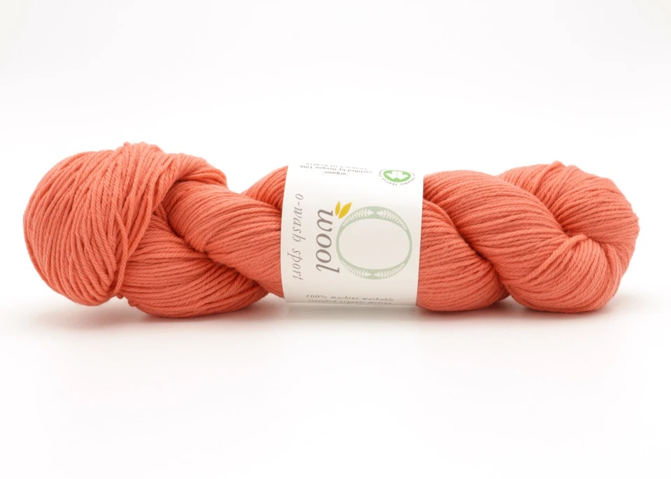 O-Wool O-Wash Sport Weight 100% washable merino wool 27 colors - Image 1 of 1
