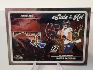 2024 Panini Zenith - Stato dell'arte Lamar Jackson #9 Ravens - Foto 1 di 2