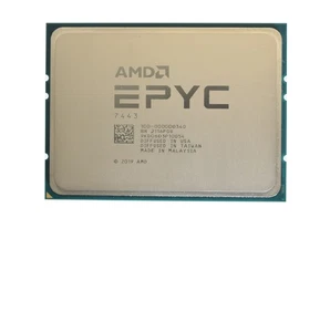 Unlocked AMD EPYC 7443 CPU 24 Core 2.85GHz 128MB Cache 200W - 100-000000340 - Picture 1 of 1