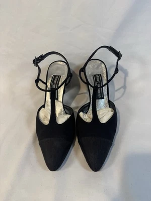 Stuart Weitzman Nicetty Black Pointed Heels - Image 1 of 4