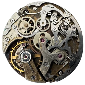 Vintage 30mm Marvin Bi-Compax Chronograph Men's Wristwatch Movement Valjoux - Picture 1 of 2