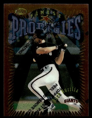 1996 Finest Rich Aurilia #351 San Francisco Giants - Image 1 of 2