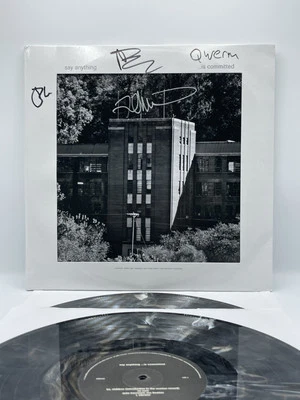 NEW Say Anything Is Committed SIGNED Black Marble Vinyl /850 AUTOGRAPHED Jacket - Image 1 of 4