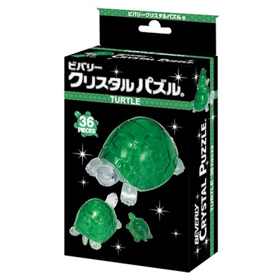 Turtle Crystal Puzzle 3D Jigsaw Beverly 50256 36 p Transparent Figure - Image 1 of 2