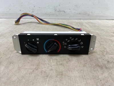Jeep TJ Wrangler Fan Heater Temp Control Panel w AC P55056558AA 2005-2006 062217 - Image 1 of 4