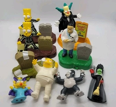 The Simpsons Assorted Spooky Classics  Burger King Toys ~No Packages ~ Halloween - Image 1 of 4